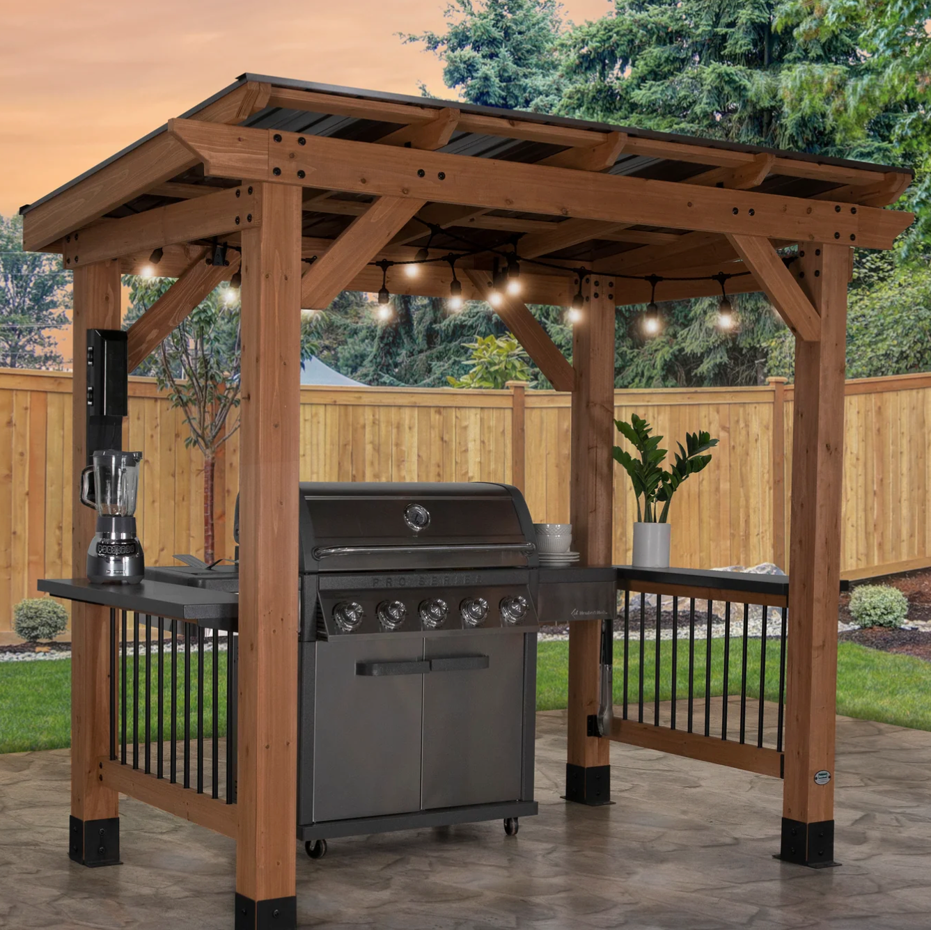Pro-Tect All-Season Grill Pavilion