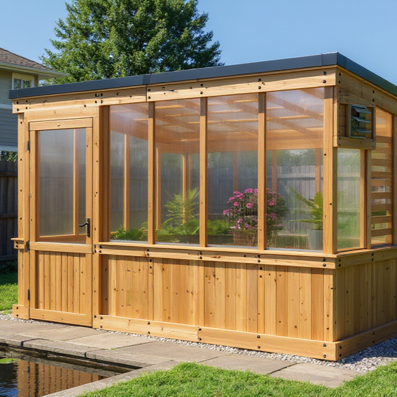 CedarHaven Modern Greenhouse