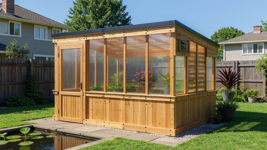 CedarHaven Modern Greenhouse